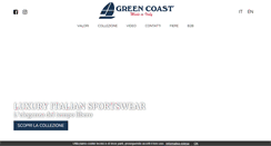 Desktop Screenshot of greencoast.it